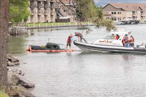 lake crash